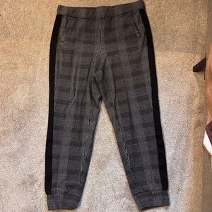 Women’s Gray Plaid Pants